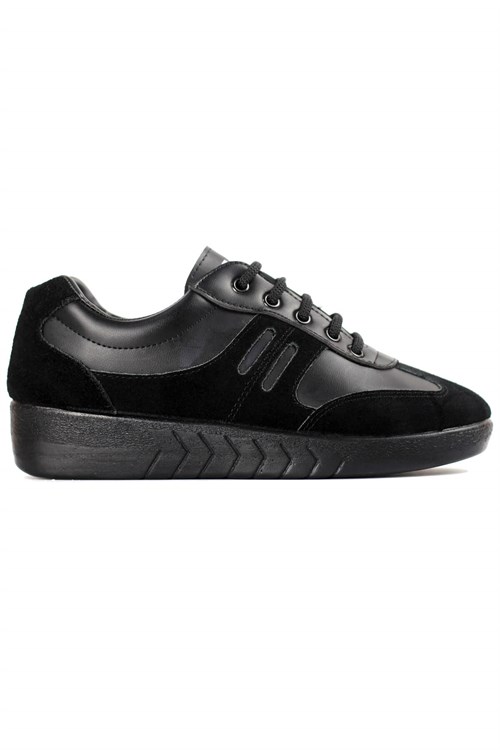 Akınalbella Bağcıklı Spor Ayakkabı 001119-Siyah