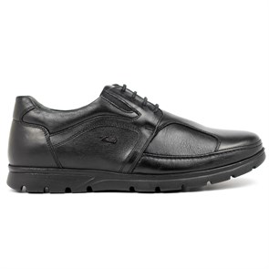 Forelli Comfort Hakiki Deri Ayakkabı Siyah Erkek 32605