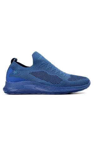 Pabucchi Ferrosa Triko Sneaker Spor Ayakkabı Kadın O58Z0F0041-Mavi 