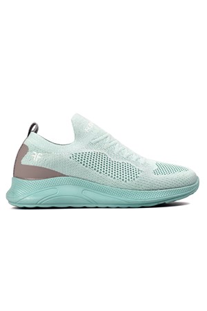 Pabucchi Ferrosa Triko Sneaker Spor Ayakkabı Kadın O58Z0F0041-Yeşil