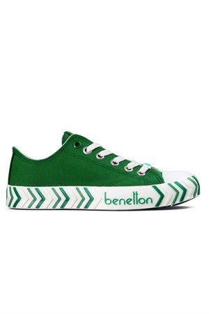 United Colors of Benetton Günlük Bağcıklı Spor Ayakkabı TERZ030624-Yeşil